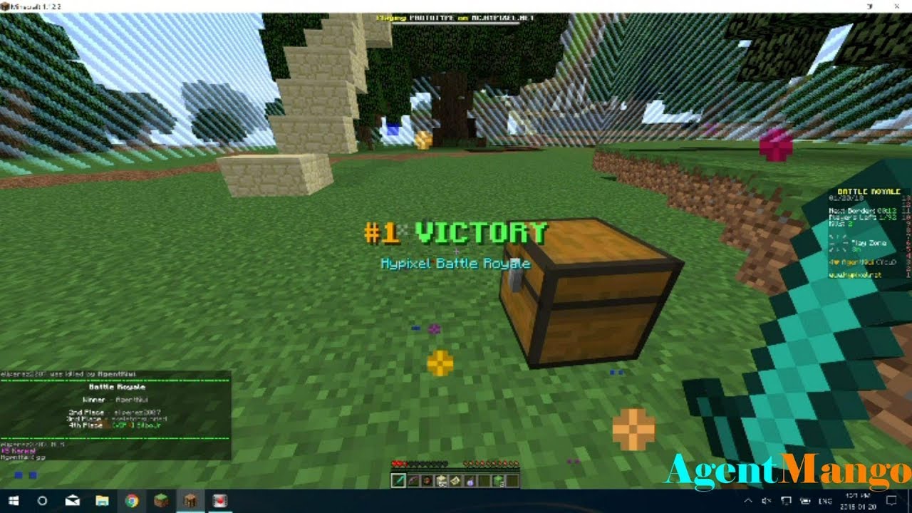I won the game! - Battle Royale (Hypixel Prototype Game)[Minecraft]