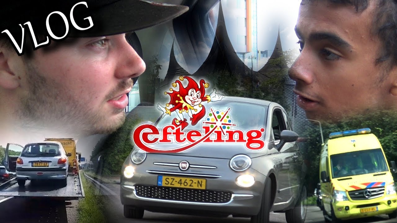 EFTELING VLOG - AUTO PECH! | GLOEDNIEUWE LEEN-AUTO UIT 2018 | MONSTER DRUKTE! | DAGJESBEZOEKERS!