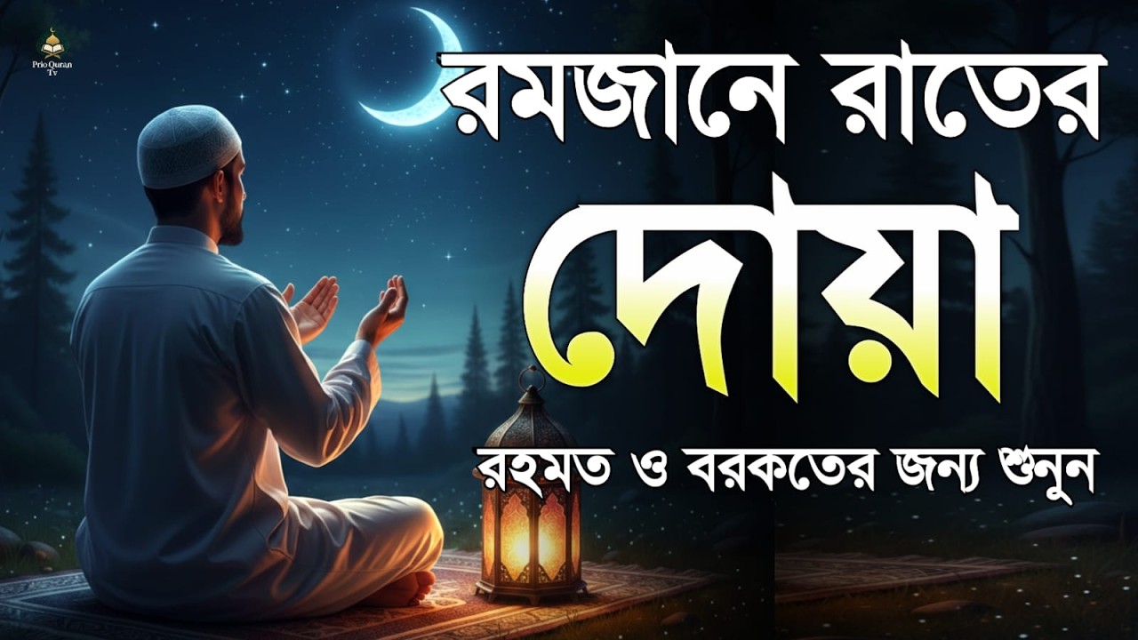 রমজানের রাতের দোয়া  Powerful Night Dua in Ramadan  quran recitation  By Alaa Aqel