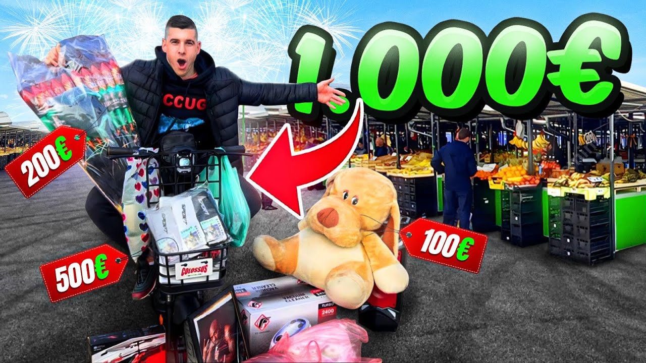 OTISAO SAM NA PIJACU I POTROSIO 1000€! *najjaca do sad*