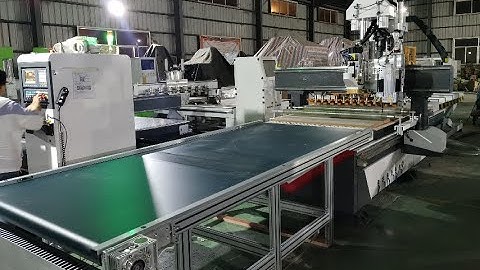 1325 ATC CNC Router Machine With Loading And Unloading Platform