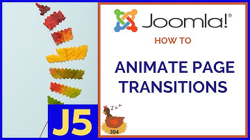 How to Animate Page Transitions with CSS for Joomla - 👀 WMW 304