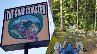 The Goat Coaster at Goats on the Roof On-Ride POV • 4K 60fps
