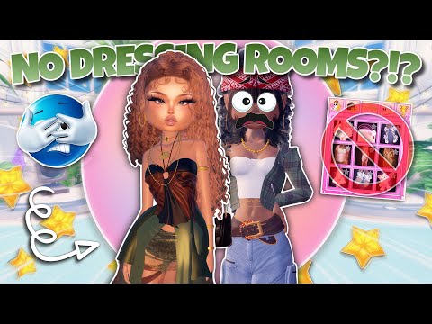 CANT Use The DRESSING ROOMS In Dress To Impress It Was Horrible 