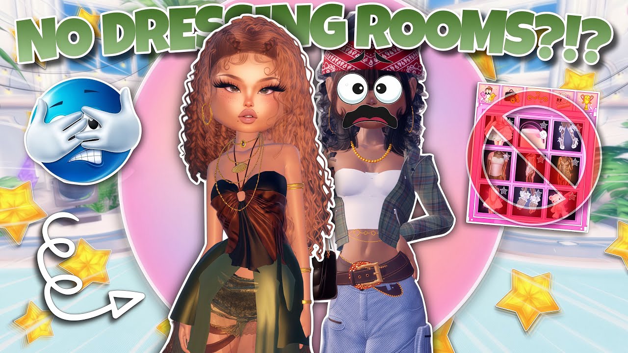 CANT Use The *DRESSING ROOMS* In Dress To Impress!! (It was horrible...)