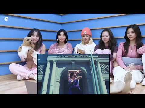 Twice reaction to JISOO - 'Flower' official mv teaser