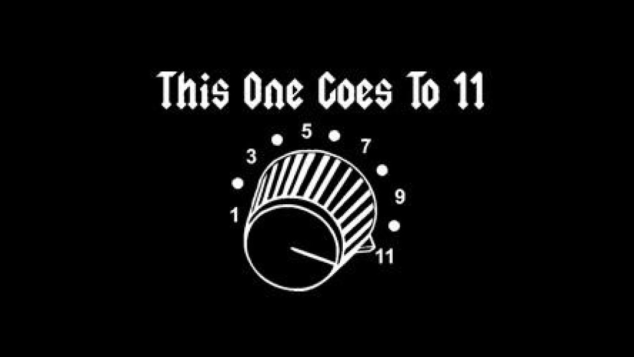 This one goes to 11...then 55 Nigel Tufnel plays the world's longest
