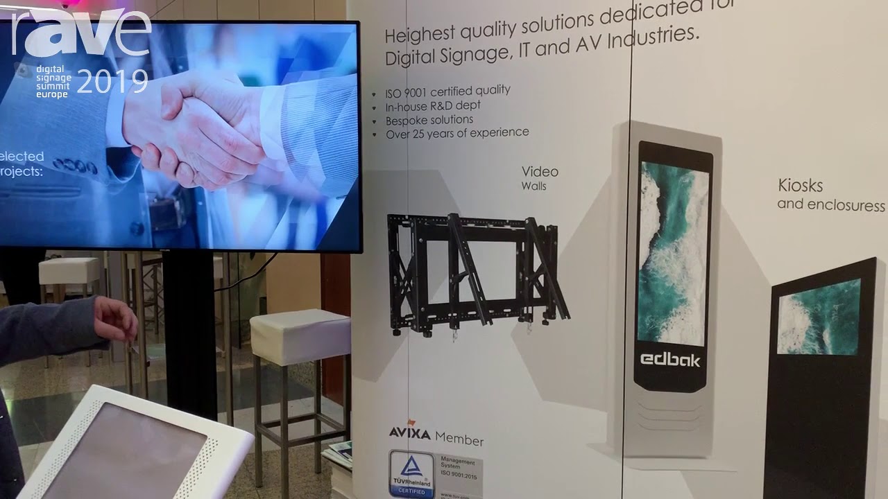 DSSE 2019: edbak Shows Line-Up of Mounting Solutions for Digital ...