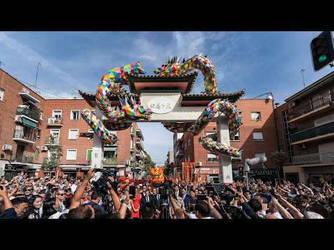 Madrid inaugurates its first Chinese arch in Usera