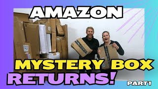 Opening An Entire Pallet of Amazon Mystery Box Returns  Part 1