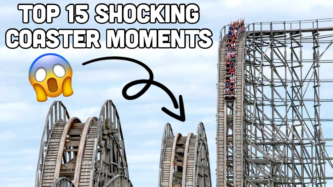 Top 15 SHOCKING Roller Coaster Moments (2024)