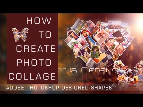 Free Photo Collage with your Desired Shapes with Photoshop Free Photo Collage with your Desired Shapes with Photoshop