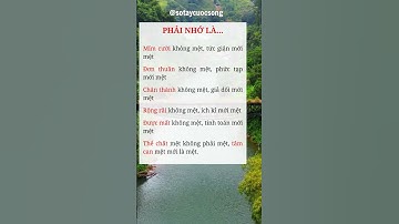 Mỉm cười không mệt, tức giận mới mệt #sotaycuocsong #tamlysong #baihoccuocsong #hay #cuocsong