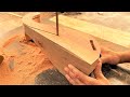 Super Fast Woodworking Processing // Why Don&#39;t You Try To Create A Special Table For The Living Room