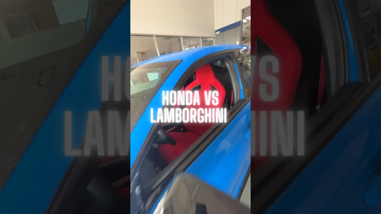 HONDA VS LAMBORGHINI | YOU CHOOSE!