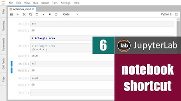 สอน JupyterLab: การใช้คีย์ลัดในการทำงานกับ notebook