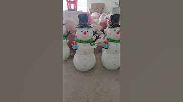 Xưởng sản xuất mô hình 3D cho lễ hội Noel theo yêu cầu giá tốt tại xưởng Compositesaigon #frp #3d