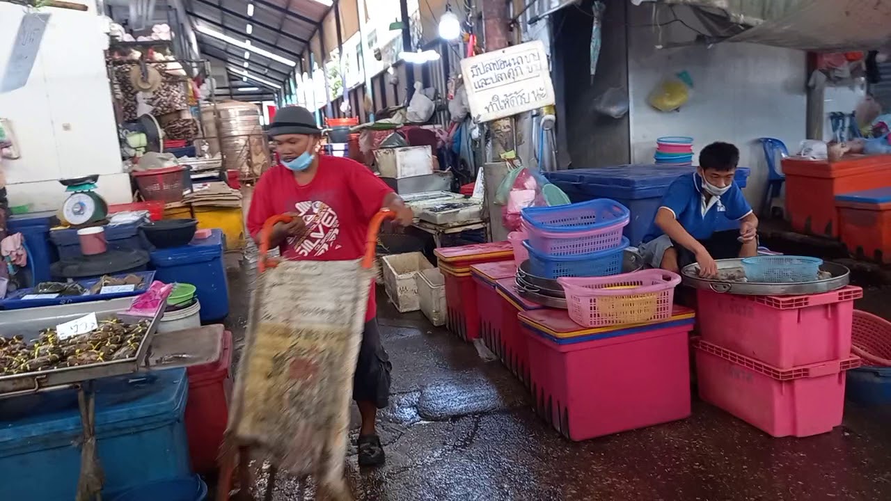 Explore Pak Nam Market, Bangkok, Thailand