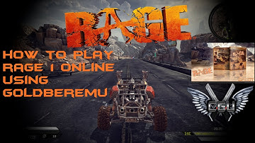 HOW TO PLAY RAGE ONLINE USING GOLDBER EMU ( experimental uses only BUY THE GAME ON STEAM)