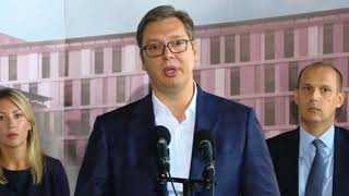 Aleksandar Vučić obišao gradilište Kliničkog centra