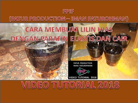 Video: Bagaimana Lilin Parafin Digunakan