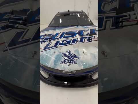 Bringing our Busch Beer time machine to Darlington. #nascar #trackhouse #rosschastain #motorsports