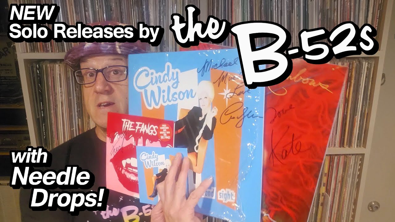 NEW B-52s Solo Releases! Fred, Cindy & Kate! Needle Drops! #vc