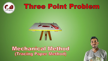 Three Point Ploblem |Mechanical Method (Tracing Paper Method) | Devesh Saini