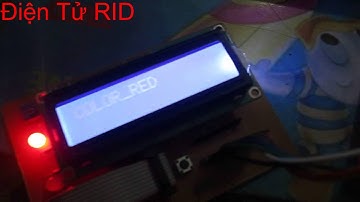 Đồ án Cảm biến màu TCS 3200