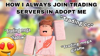 So typically in Adopt Me servers, people trade in the gift center. Why in  Korean speaking Adopt Me servers do people stand in front of the end of the  neighborhood? : r/AdoptMeTrading
