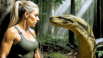 Leopard Attacks Girl | Saved By Giant PYTHON - Part 2