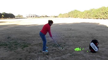 Thomas Martin PGA Level 1 first 3 swings of lesson 3