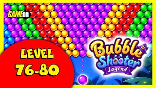Bubble shooter legend 2021 Gameplay | Levels 76-80