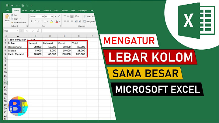 Bagaimana cara menghentikan Excel dari mengubah lebar kolom?