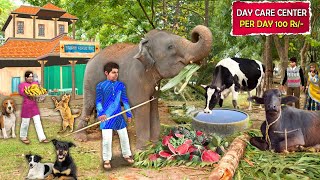 Animals Care Center Per Day 100/- Pet Day Care Centre Hindi Kahani Hindi Moral Stories Hindi Stories