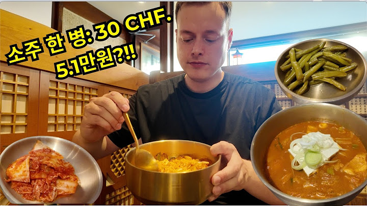 What Korean Food Looks Like in Switzerland 🇨🇭 Kimchi Jjigae in Geneva