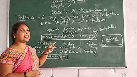 Class-3 Computer Chapter-2 By Madhu Srivastava