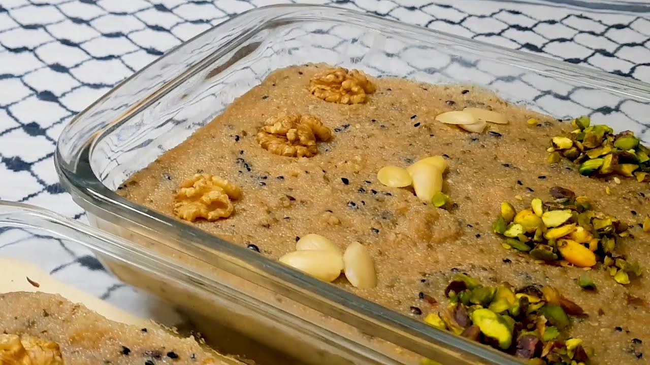 خبيصة العنب على الطريقة الفلسطينية الخليلية