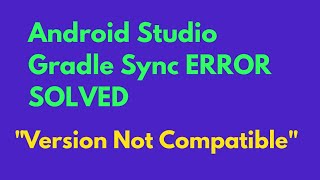 Android Studio Gradle Sync Error Solved
