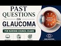 30 Past Questions 🔥 on Glaucoma | Council Exams