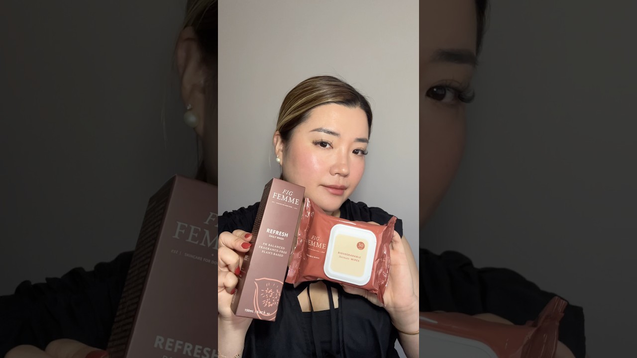 Fig Femme Biodegradable wipes & daily wash ☁️ 