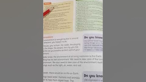 Science Class 4 lecture 17 Unit 5 Topic Environment