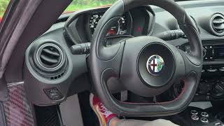 2015 Alfa Romeo 4C - Motorstart Interieur - engine start interior