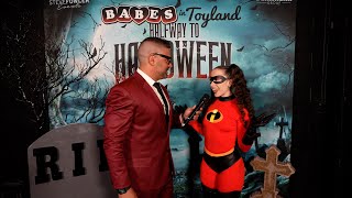 Courtney Sanderson Interview 2024 Babes in Toyland Charity's Halfway to Halloween Costume Party