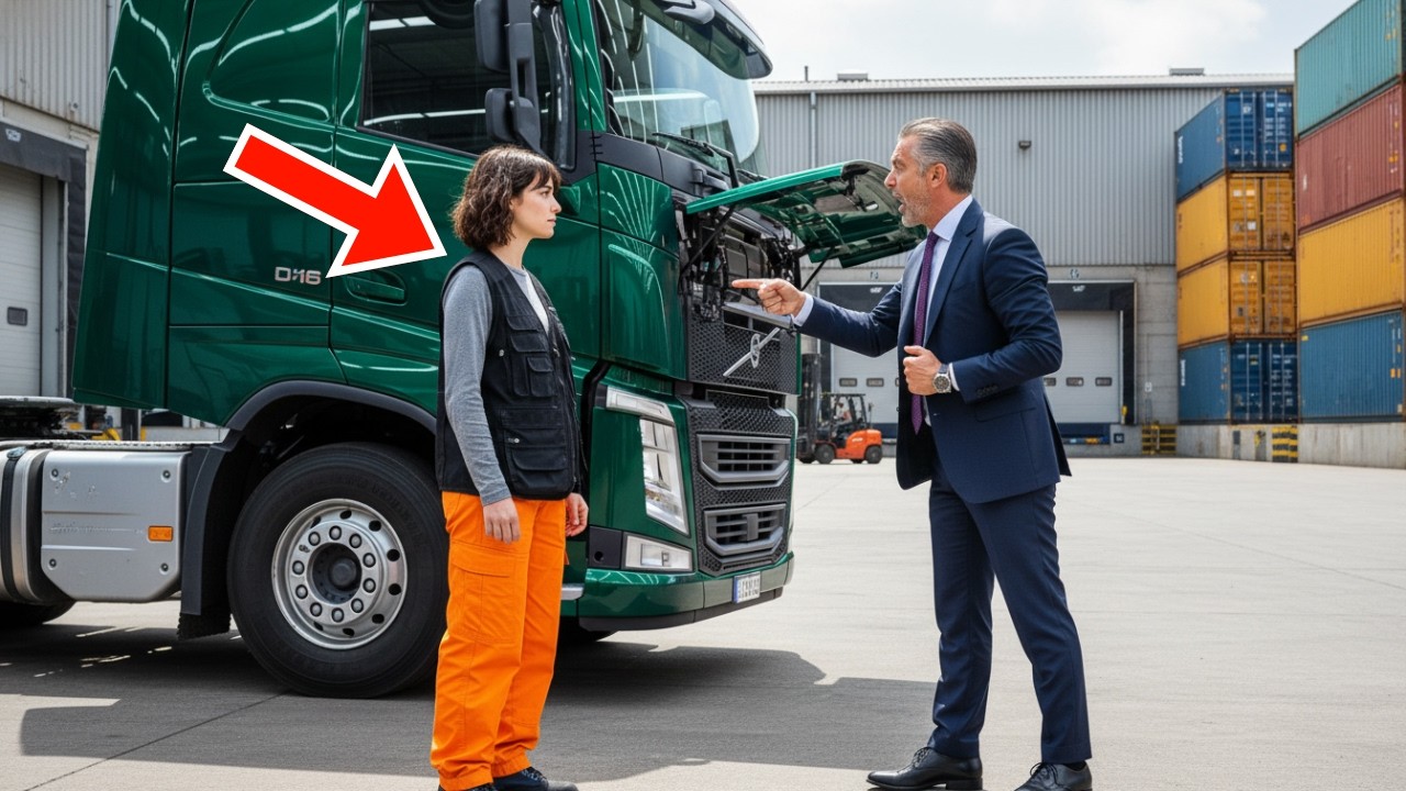 IL MILIONARIO ACCUSÒ LA MECCANICA PER IL VOLVO FH16 FERMO SENZA IMMAGINARE COSA LE TELECAMERE AVREBB