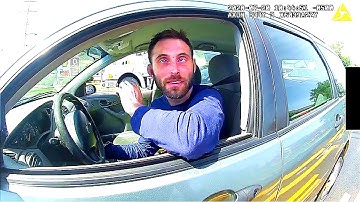 Zeer dronken bestuurder gearresteerd voor rijden onder invloed vóór door agenten ondersteunde vel...