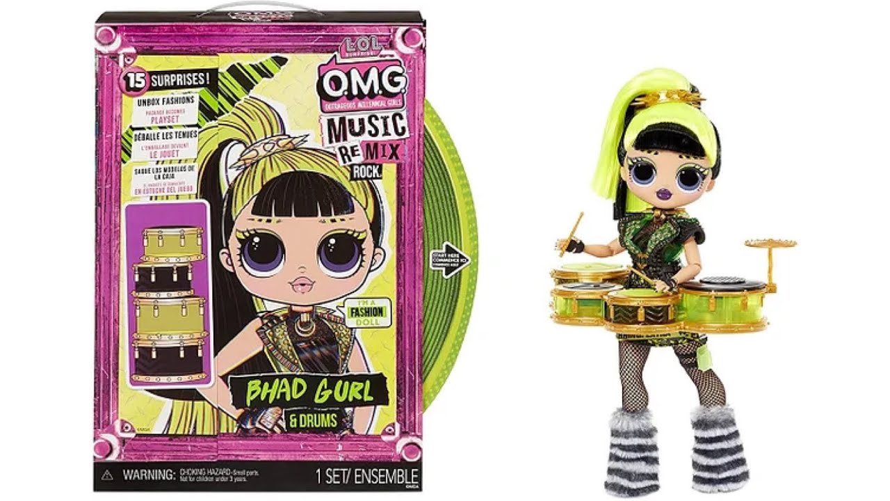 Набор LOL Surprise OMG Remix rock Леди-ритм с сюрпризом Оригинал (577584C3)