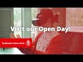 Join our Open Day 26 March 2022