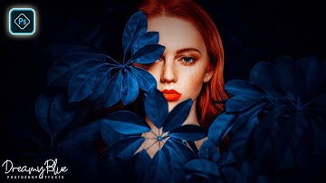 Dreamy Blue Color Grading Photoshop Tutorial