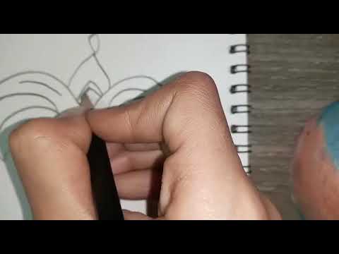 تكملة رسمة رمز من رموز الفن الشعبى الجزء الثاني 